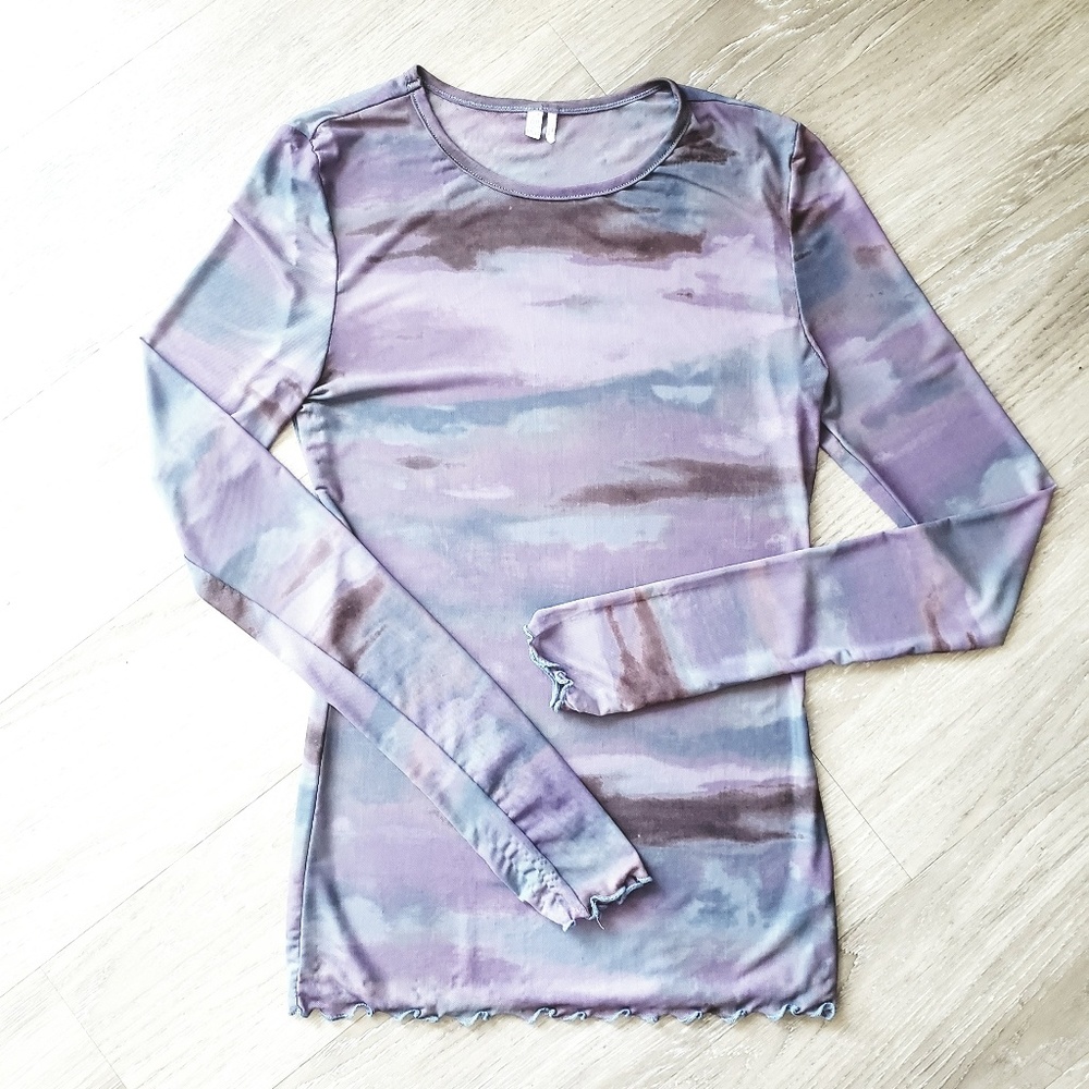 Out From Under Tie Dye Top